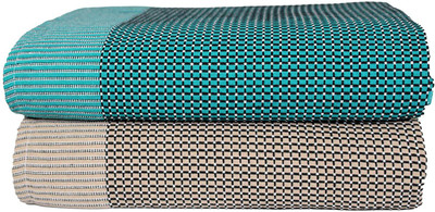 Tharunsha Elite Checkered Single AC Blanket for  Mild Winter(Cotton, Dark Green, Beige)