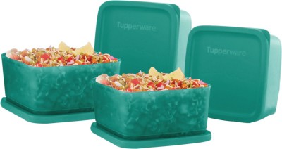 TUPPERWARE Plastic Fridge Container  - 650 ml(Pack of 4, Green)