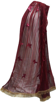 shakti Self Design Polyester Women Scarf
