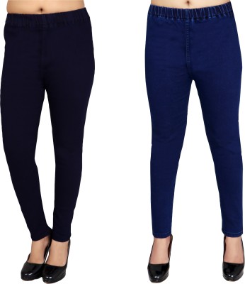 RADHIKA DRESSES Blue Jegging(Solid)