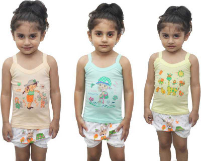 kiyo Camisole For Girls(Multicolor, Pack of 3)