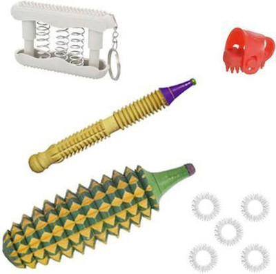 AcuHealth AH56 Acupressure Massager Tools Combo Kit Massager(Multicolor)