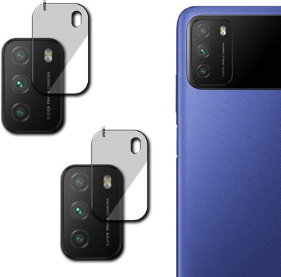 Hi-Cam Camera Lens Protector for Poco M3(Pack of 2)