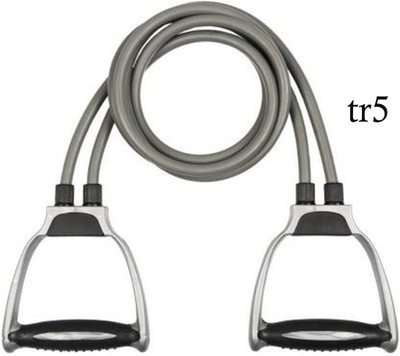 Y2M Pull Rope Rubber Bands for Fitness Exercise XR135 Toning Tube / Resistance Tube(Grey)