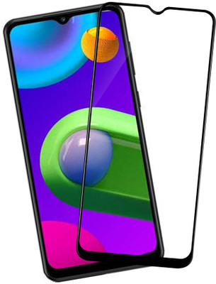 SecureSmarty Edge To Edge Tempered Glass for SAMSUNG GALAXY M02(Pack of 1)