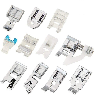 SYGA Domestic Sewing Foot Presser Foot Set Sewing Machines (11 PCS) Sewing Machines with Low Shank(Pack of 11)