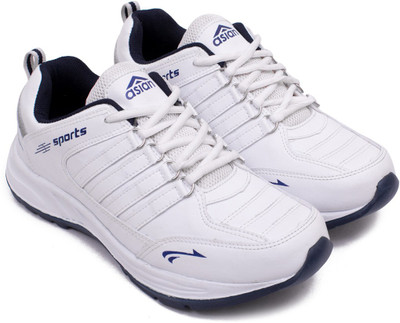 asian Running Shoes For Men(White, Blue , 11)