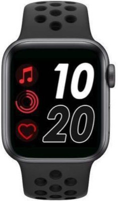 SYARA MEZ_150P T55 Series 5 Smart Watch Smartwatch(Black Strap, XL)