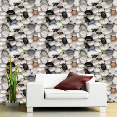 AMBEY DECOR Abstract Multicolor Wallpaper(300 cm x 40 cm)