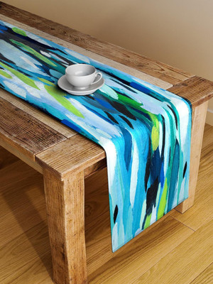 Alina decor Multicolor 124 cm Table Runner(Polyester)
