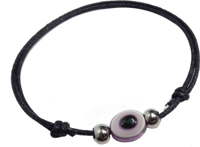 Gurjari Jewellers EvilEye and Beads two layer thread anklet/nazariya anklet Cotton Dori Anklet