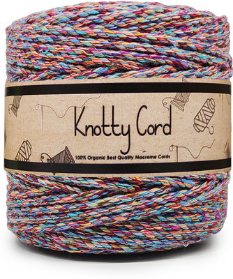 KnottyCord Multicolor Thread(100 m Pack of1)
