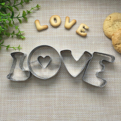BAKERS4U Cookie Cutter(Pack of 4)