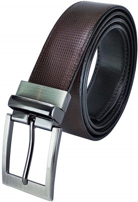 Amicraft Men Casual, Formal, Party Brown, Black Artificial Leather Reversible Belt