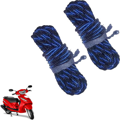 DvineAutoFashionZ Bike Crash Guard Rope 12 Meter Long Set Of 2 ForWego_CGCK218(TVS)