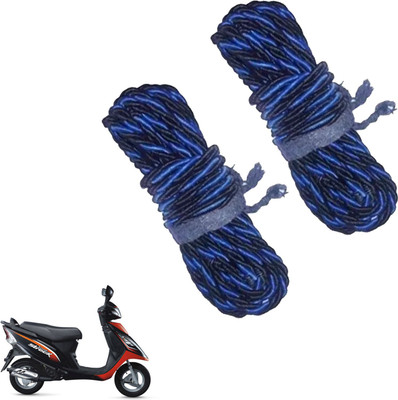 DvineAutoFashionZ Bike Crash Guard Rope 12 Meter Long Set Of 2 ForScooty Streak_CGCK210(TVS)
