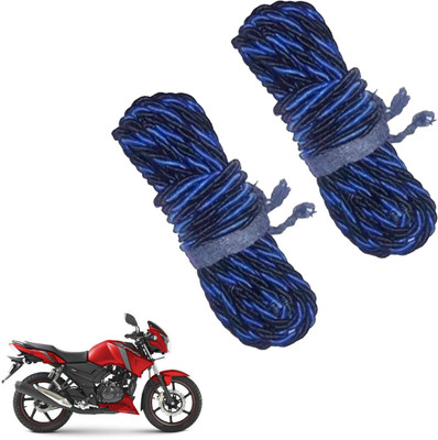 DvineAutoFashionZ Bike Crash Guard Rope 12 Meter Long Set Of 2 ForApache_CG195(TVS)