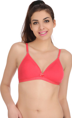 samvar Deo Bra Women Minimizer Non Padded Bra(Pink)