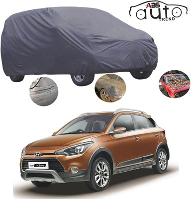 ABS AUTO TREND Car Cover For Hyundai i20 Active (Without Mirror Pockets)(Grey)