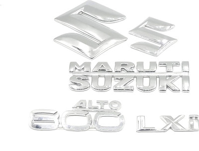 SUZUKI Emblem for Car(Silver)
