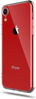 Phone Care Back Cover for Apple XR, Apple iPhone XR(Transparent, White, Grip Case, Pack of: 1)