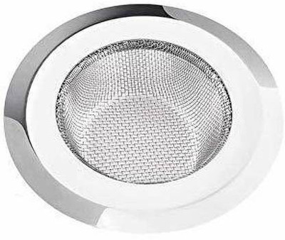 Vadhavan Kitchen Sink Stainless Steel Push Down Strainer(11 cm Set of 1)