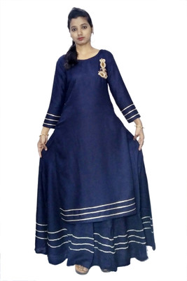 AyishaQueen Women Kurta Skirt Set