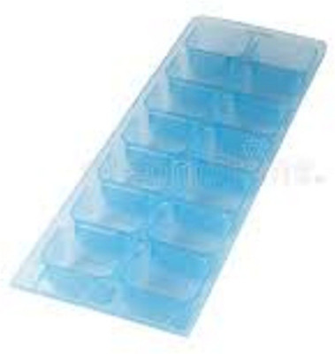 DCENTA Ice cube tray DC-40053 Blue Plastic Ice Cube Tray(Pack of1)