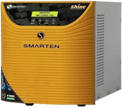 Smarten 2500 VA SHINE with 2 Year Warranty Solar Compatible Pure Sine Wave Inverter(SHINE SOLAR PCU | 2500VA - 50A/24V)