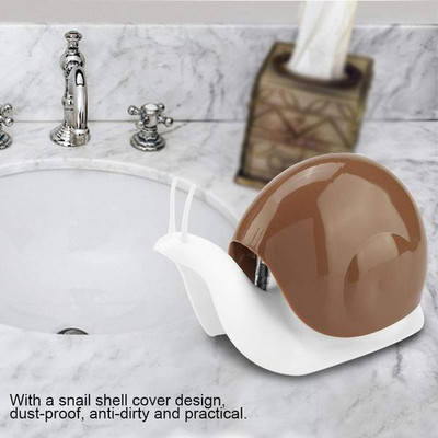 DEODAPS 120 ml Liquid Dispenser(White, Brown)