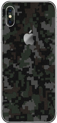 Vcare GadGets Apple iPhone X/Xs Mobile Skin(Military)