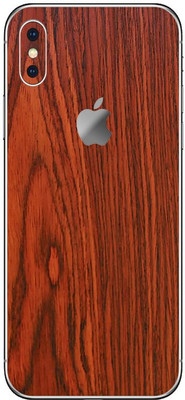 Vcare GadGets Apple iPhone X/Xs Mobile Skin(Dark Wood)