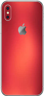 Vcare GadGets Apple iPhone X/Xs Mobile Skin(Red)