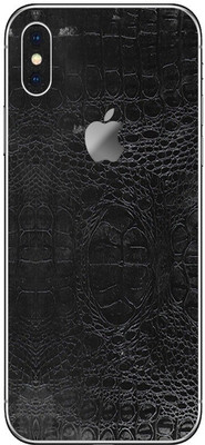 Vcare GadGets Apple iPhone X/Xs Mobile Skin(Black)