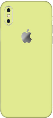 Vcare GadGets Apple iPhone Max/ Xs Max Mobile Skin(Cream)
