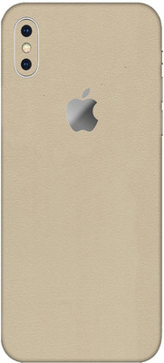 Vcare GadGets Apple iPhone X/Xs Mobile Skin(Cream)