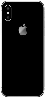 Vcare GadGets Apple iPhone X/Xs Mobile Skin(Black)