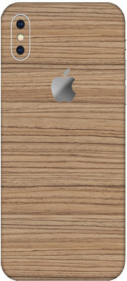 Vcare GadGets Apple iPhone X/Xs Mobile Skin(Wooden)