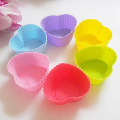 Royals Silicone Cupcake/Muffin Mould 6(Pack of 6)