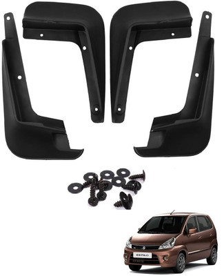 AuTO ADDiCT Front Mud Guard, Rear Mud Guard For Maruti Zen Estilo NA(Black)