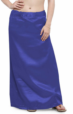 Disson SATINPETTICOAT_Royal Blue_38 Satin Blend Petticoat(Free)