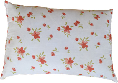 Changers Polyester Fibre Floral Sleeping Pillow Pack of 1(Multicolor)