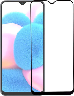 slaky Edge To Edge Tempered Glass for Vivo Y15(Pack of 1)
