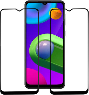 VAlight Edge To Edge Tempered Glass for SAMSUNG GALAXY M02(Pack of 2)