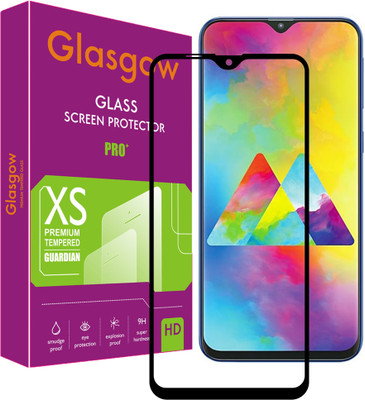 Glasgow Edge To Edge Tempered Glass for Samsung Galaxy M02s(Pack of 1)