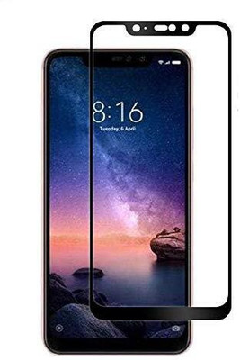 Vastu Art Edge To Edge Tempered Glass for Mi Redmi Note 6 Pro(Pack of 1)