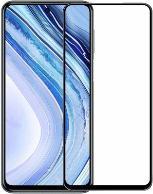 FlipSmartGuard Edge To Edge Tempered Glass for Xiaomi Redmi Note 9 Pro Max With 9H hardness, Edge To Edge Full Screen Coverage| Oleophobic Coating | Ultra HD+ | Case Friendly| With Easy Installation Kit.(Pack of 1)