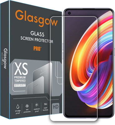Glasgow Tempered Glass Guard for Realme X7 PRO(Pack of 1)