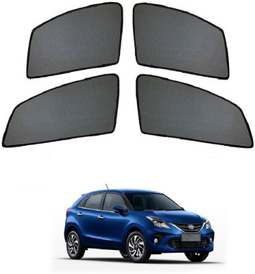 AuTO ADDiCT Side Window Sun Shade For Toyota(Black)