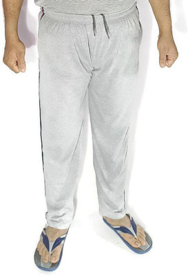 Garima Fashion Self Design Men Grey Track Pants